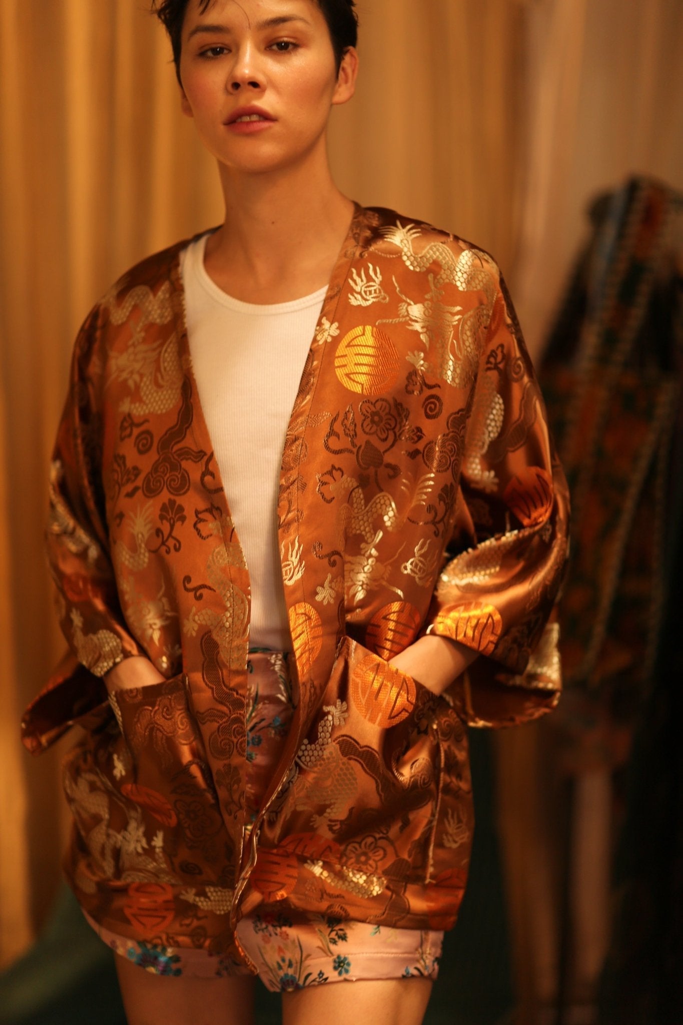 CHINESE TRAGON KIMONO JACKET LUCA - MOMO STUDIO BERLIN - Berlin Concept Store - sustainable & ethical fashion