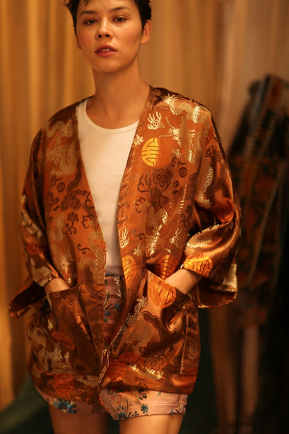 CHINESE TRAGON KIMONO JACKET LUCA - MOMO STUDIO BERLIN - Berlin Concept Store - sustainable & ethical fashion