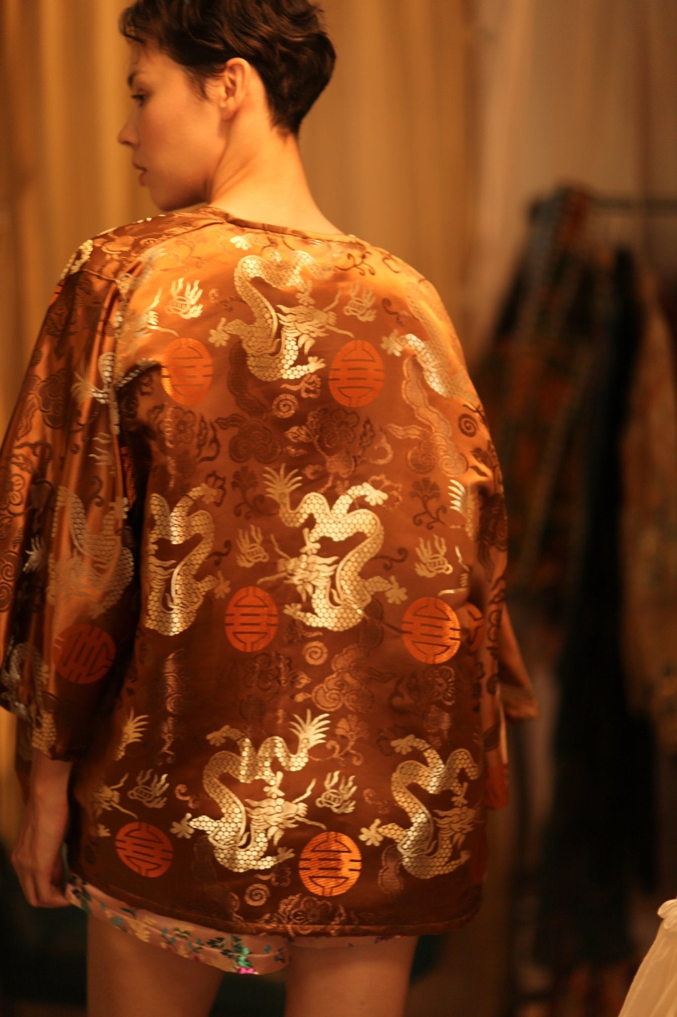 CHINESE TRAGON KIMONO JACKET LUCA - MOMO STUDIO BERLIN - Berlin Concept Store - sustainable & ethical fashion