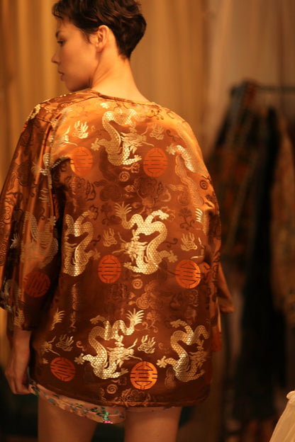 CHINESE TRAGON KIMONO JACKET LUCA - MOMO STUDIO BERLIN - Berlin Concept Store - sustainable & ethical fashion