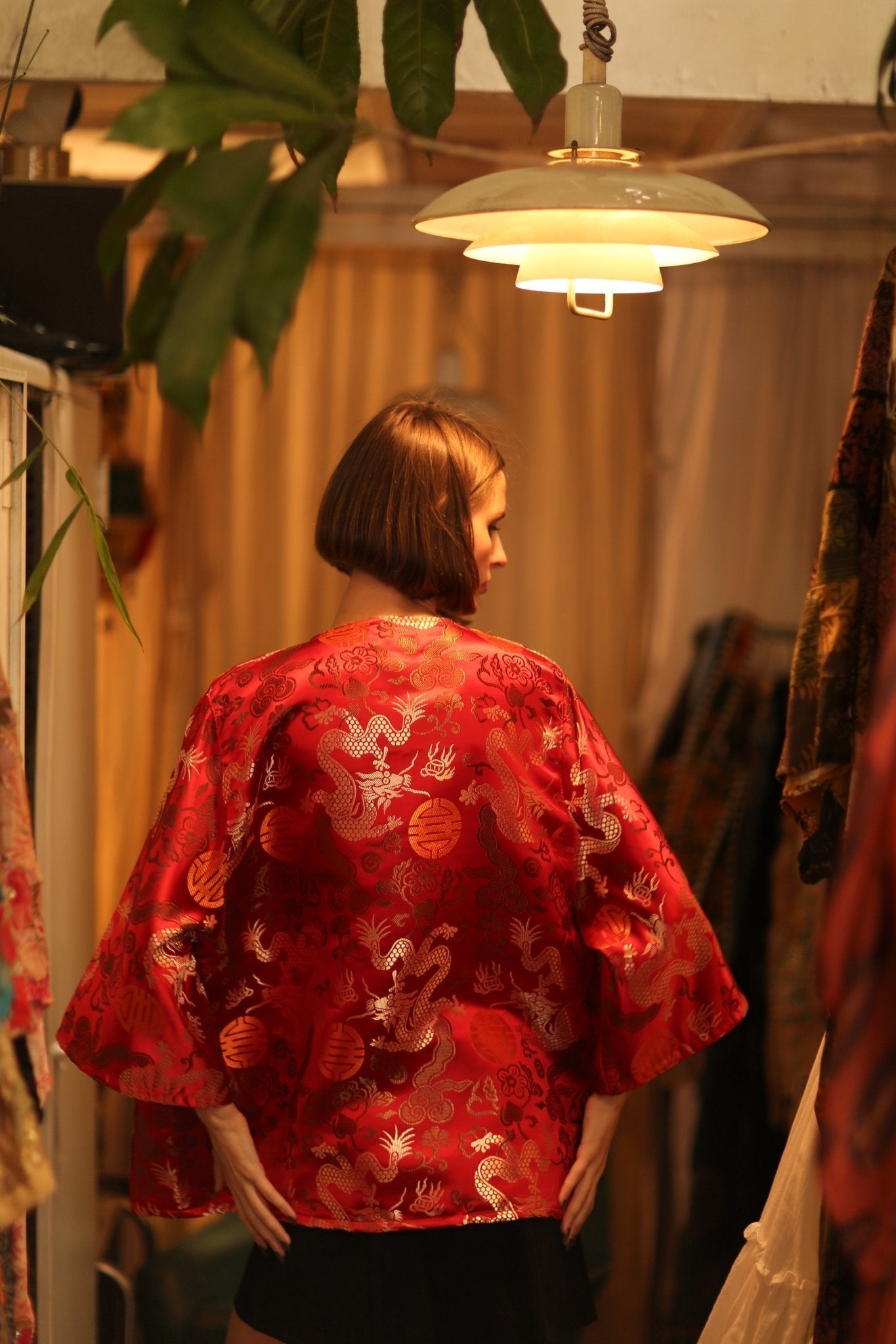 CHINESE TRAGON KIMONO JACKET LUCA - MOMO STUDIO BERLIN - Berlin Concept Store - sustainable & ethical fashion