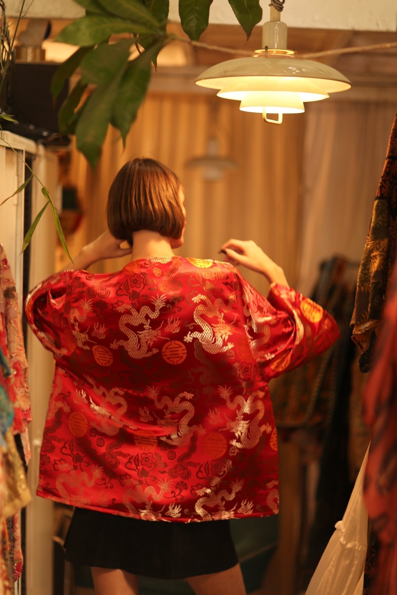 CHINESE TRAGON KIMONO JACKET LUCA - MOMO STUDIO BERLIN - Berlin Concept Store - sustainable & ethical fashion