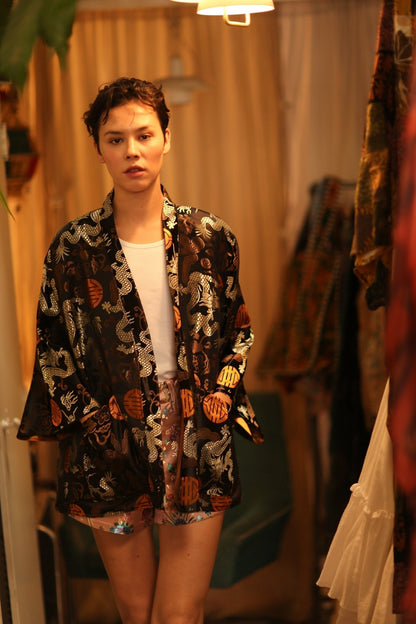 CHINESE TRAGON KIMONO JACKET LUCA - MOMO STUDIO BERLIN - Berlin Concept Store - sustainable & ethical fashion