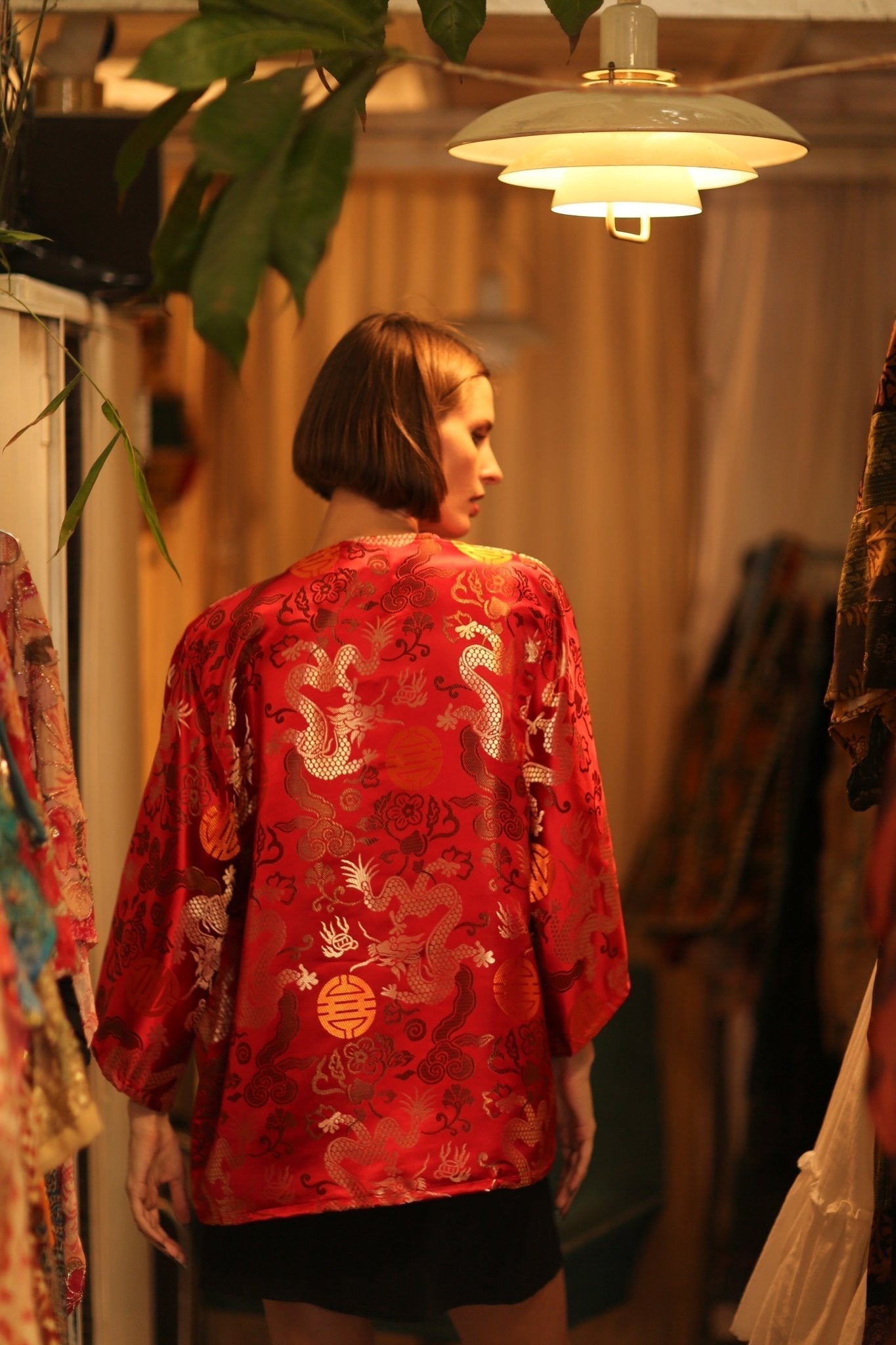 CHINESE TRAGON KIMONO JACKET LUCA - MOMO STUDIO BERLIN - Berlin Concept Store - sustainable & ethical fashion