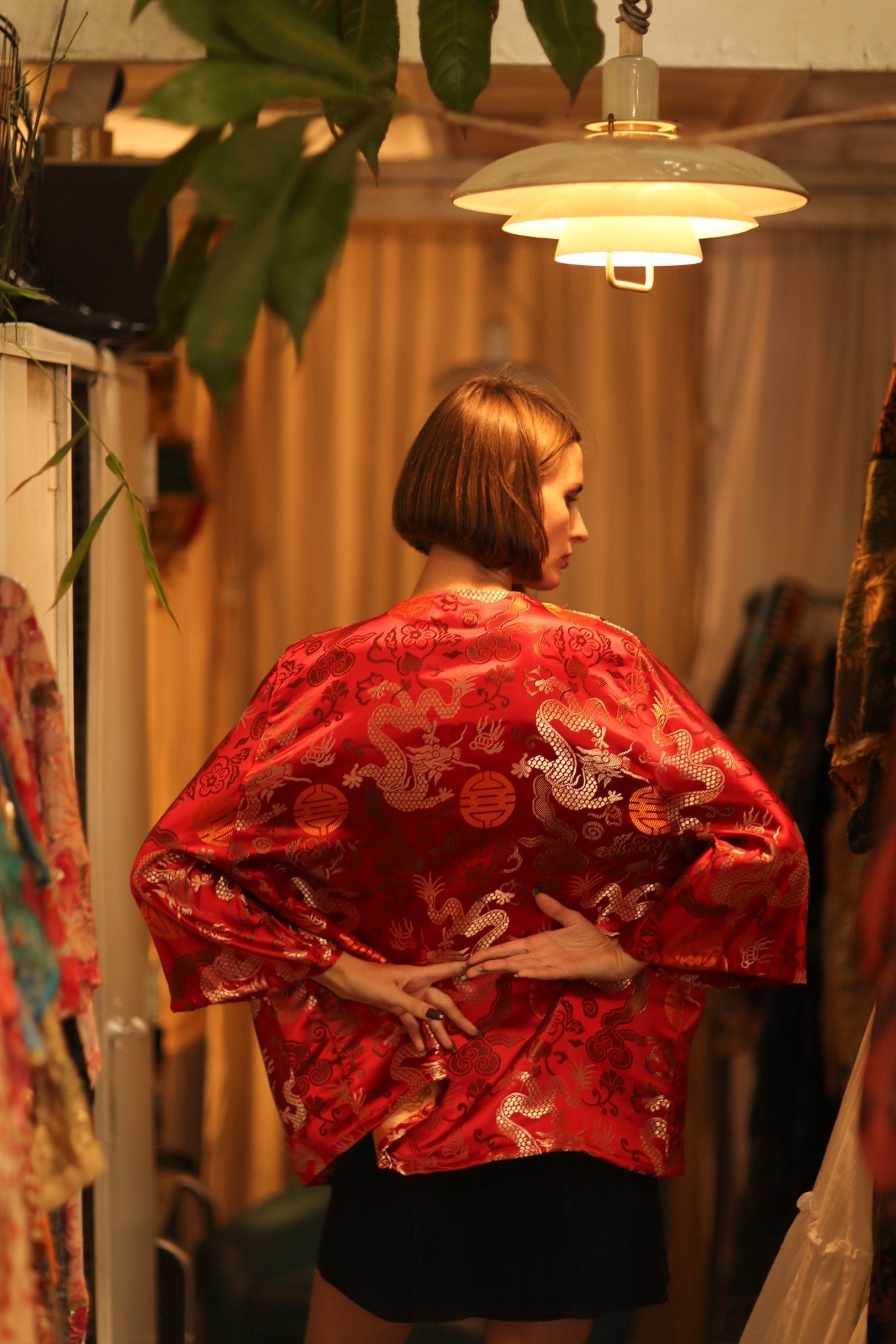 CHINESE TRAGON KIMONO JACKET LUCA - MOMO STUDIO BERLIN - Berlin Concept Store - sustainable & ethical fashion