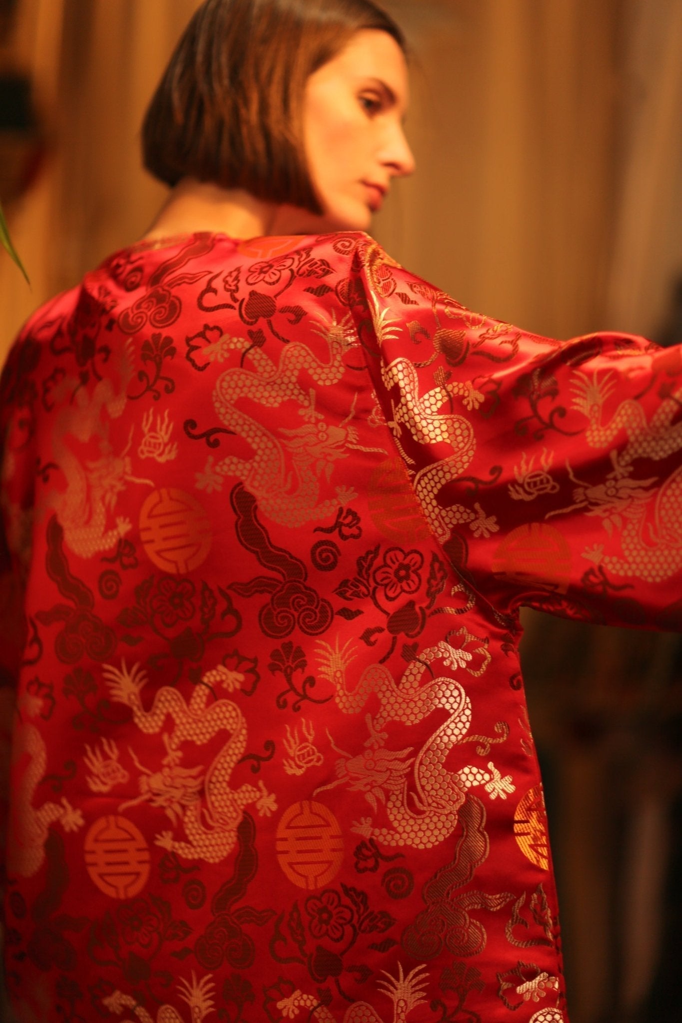 CHINESE TRAGON KIMONO JACKET LUCA - MOMO STUDIO BERLIN - Berlin Concept Store - sustainable & ethical fashion