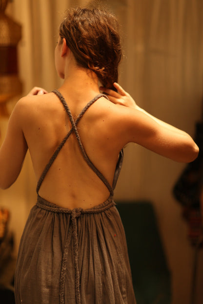 DAISY COTTON DRESS - BANGKOK TAILOR CLOTHING STORE - HANDMADE CLOTHING