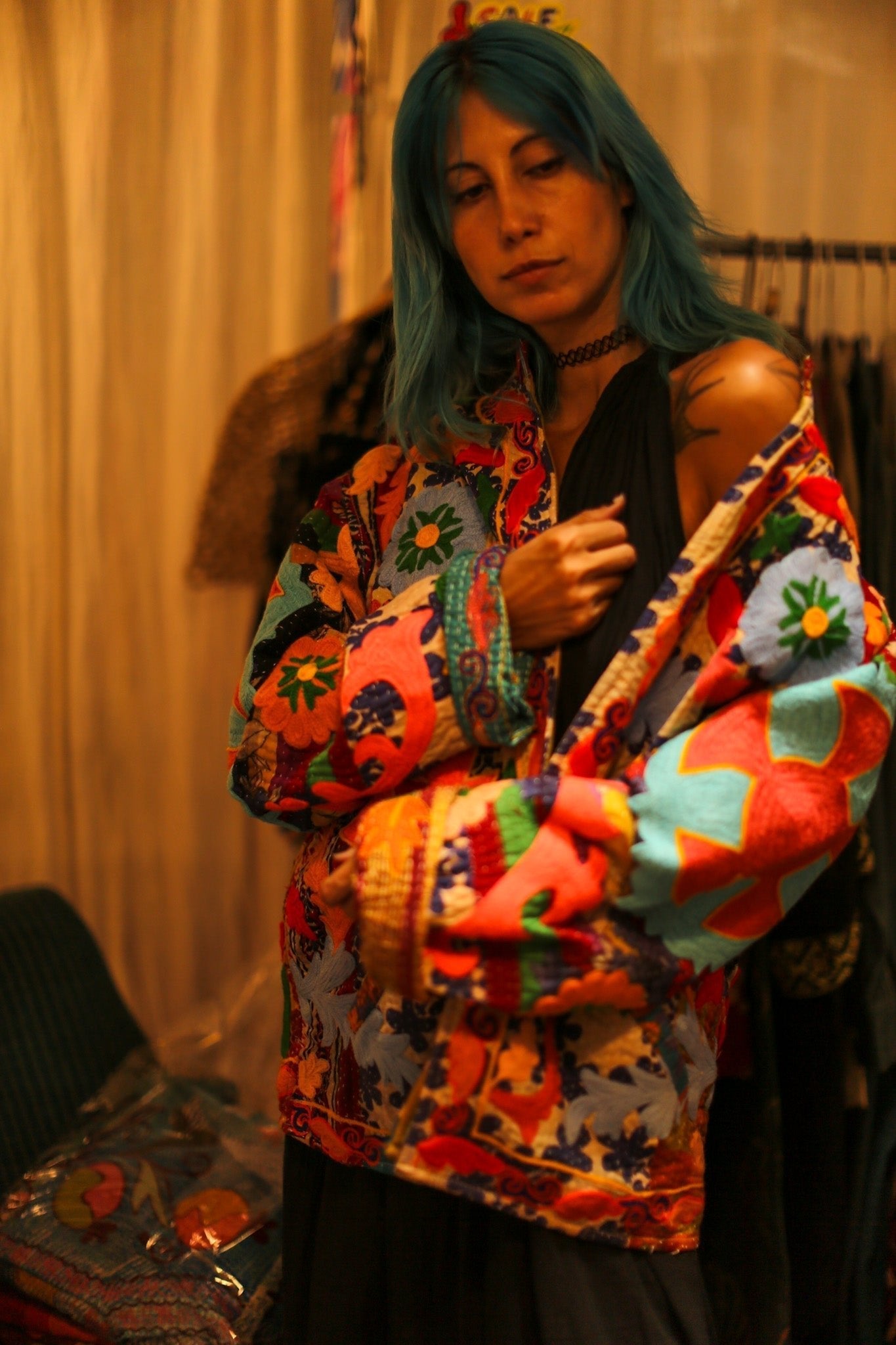 EMBROIDERED ARTISAN JACKET LEYLA - MOMO STUDIO BERLIN - Berlin Concept Store - sustainable & ethical fashion