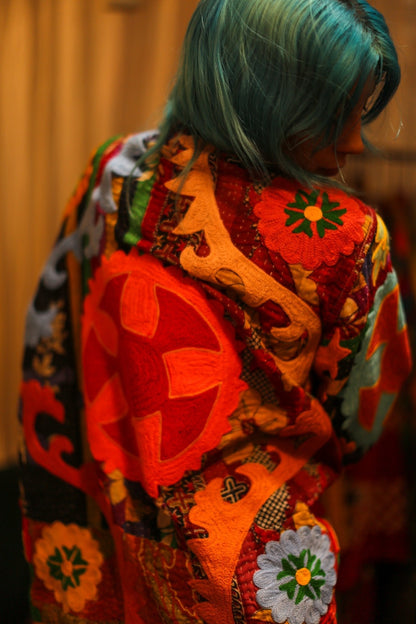 EMBROIDERED ARTISAN JACKET LEYLA - MOMO STUDIO BERLIN - Berlin Concept Store - sustainable & ethical fashion