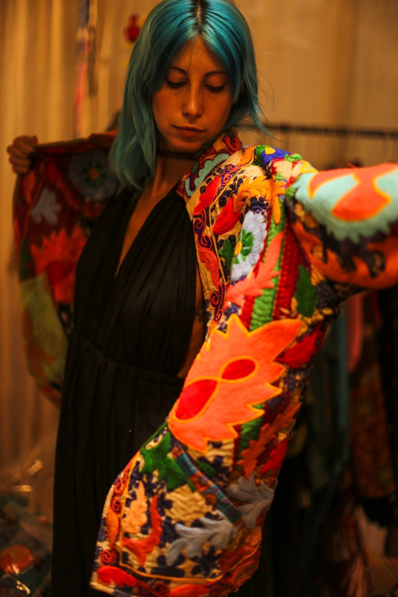 EMBROIDERED ARTISAN JACKET LEYLA - MOMO STUDIO BERLIN - Berlin Concept Store - sustainable & ethical fashion