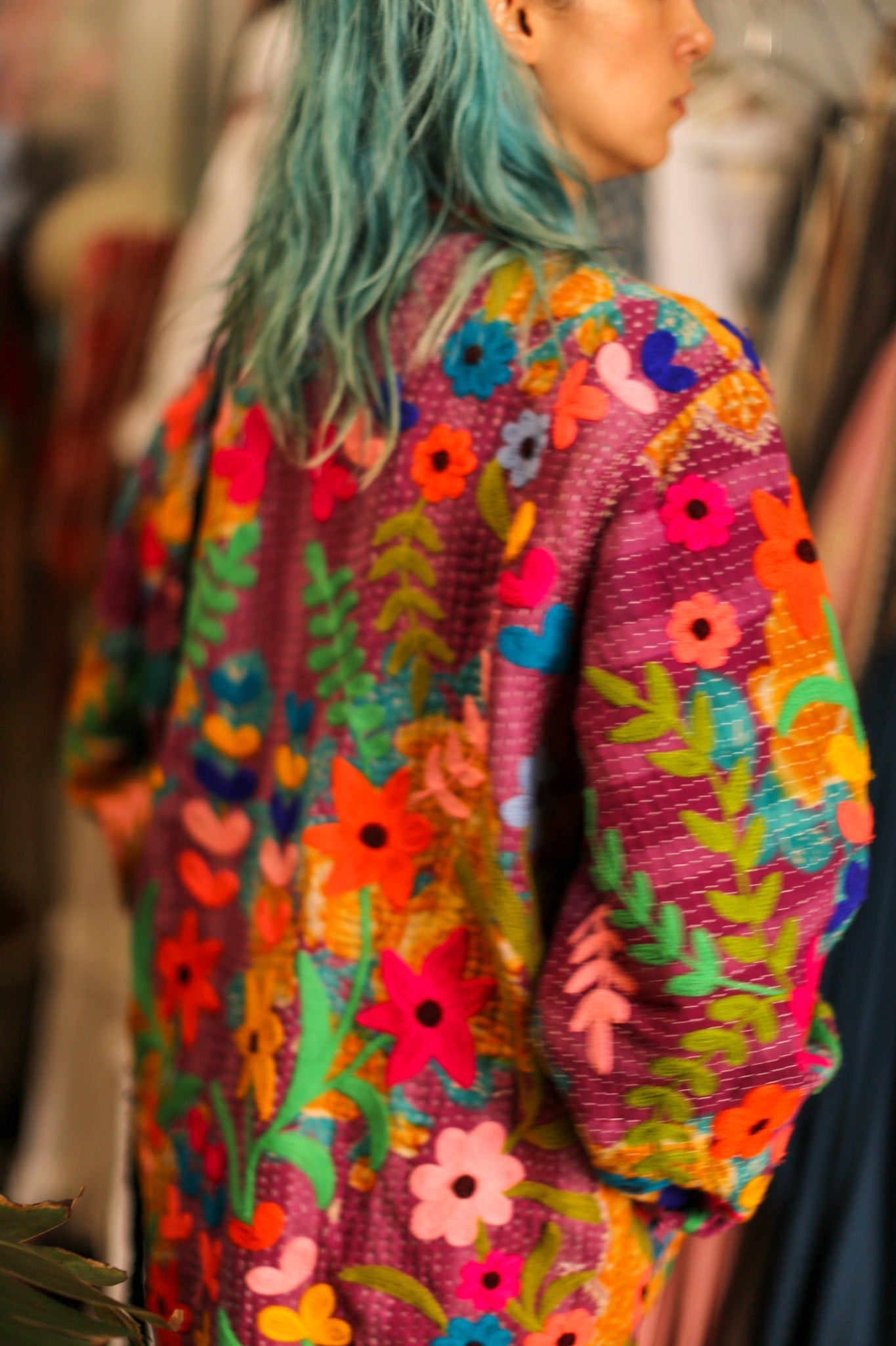 EMBROIDERED JACKET HOSIA - MOMO STUDIO BERLIN - Berlin Concept Store - sustainable & ethical fashion