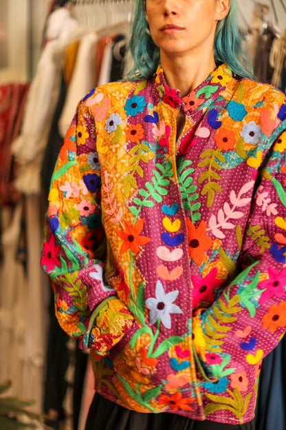 EMBROIDERED JACKET HOSIA - MOMO STUDIO BERLIN - Berlin Concept Store - sustainable & ethical fashion