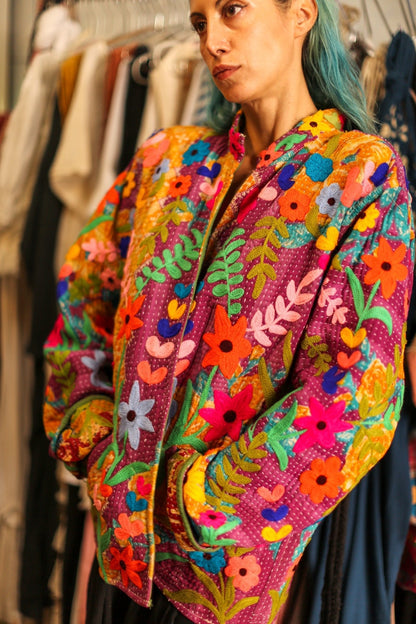 EMBROIDERED JACKET HOSIA - MOMO STUDIO BERLIN - Berlin Concept Store - sustainable & ethical fashion