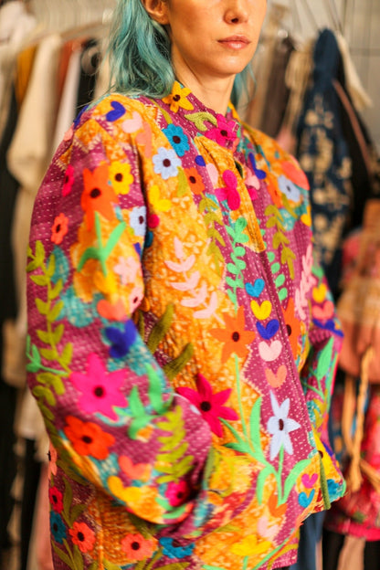 EMBROIDERED JACKET HOSIA - MOMO STUDIO BERLIN - Berlin Concept Store - sustainable & ethical fashion