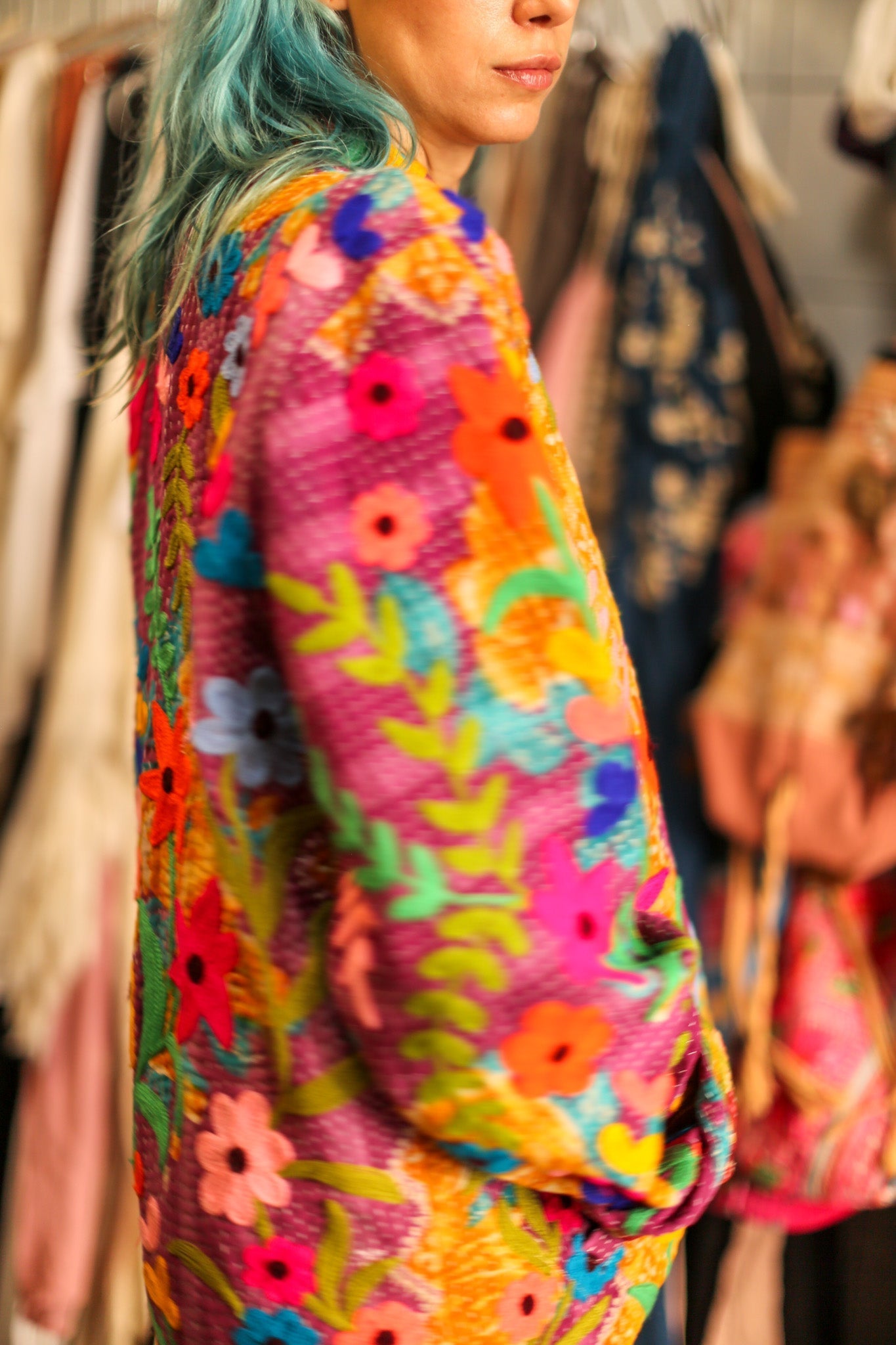 EMBROIDERED JACKET HOSIA - MOMO STUDIO BERLIN - Berlin Concept Store - sustainable & ethical fashion