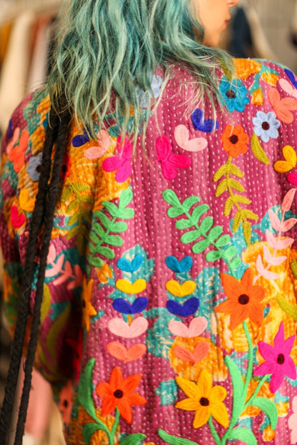 EMBROIDERED JACKET HOSIA - MOMO STUDIO BERLIN - Berlin Concept Store - sustainable & ethical fashion