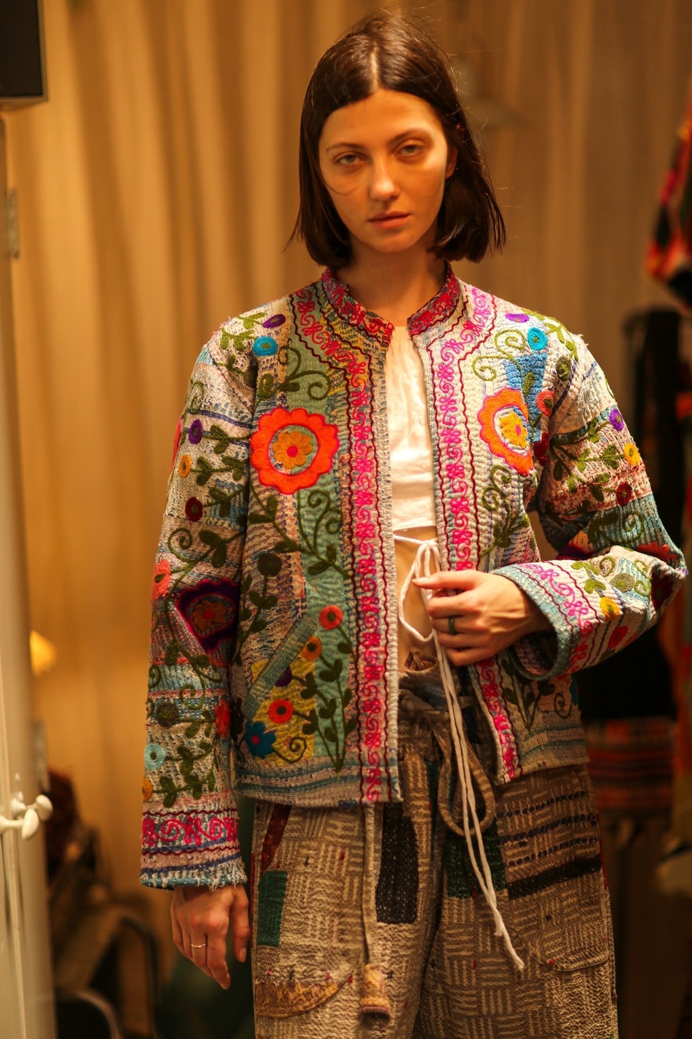 EMBROIDERED JACKET LIBBY - MOMO STUDIO BERLIN - Berlin Concept Store - sustainable & ethical fashion