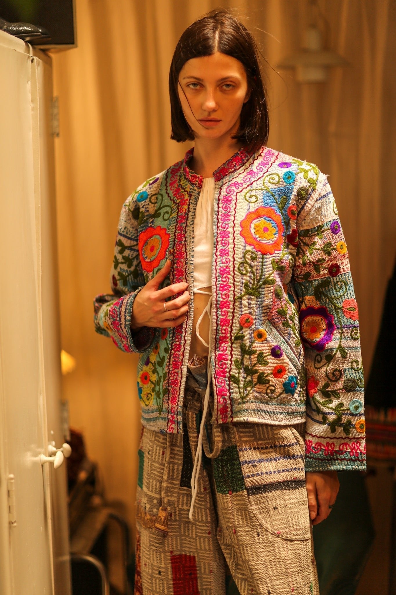 EMBROIDERED JACKET LIBBY - MOMO STUDIO BERLIN - Berlin Concept Store - sustainable & ethical fashion