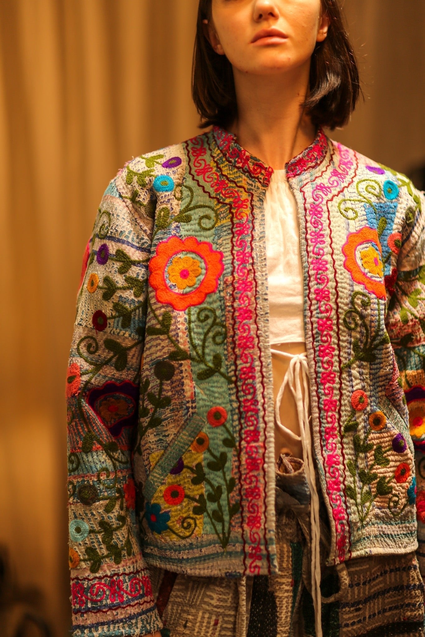 EMBROIDERED JACKET LIBBY - MOMO STUDIO BERLIN - Berlin Concept Store - sustainable & ethical fashion