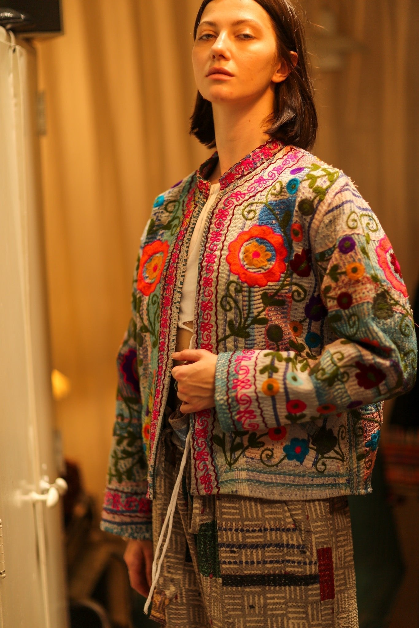EMBROIDERED JACKET LIBBY - MOMO STUDIO BERLIN - Berlin Concept Store - sustainable & ethical fashion