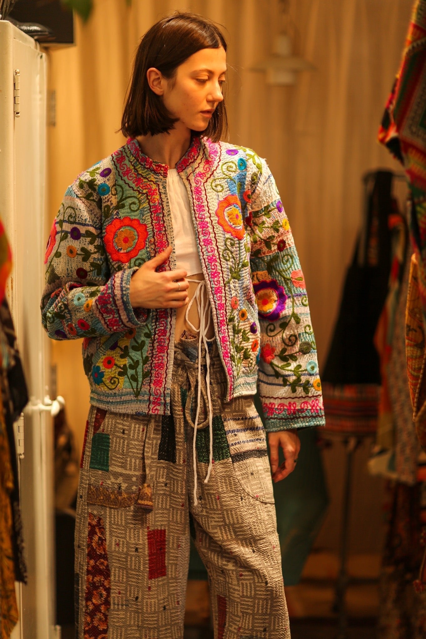 EMBROIDERED JACKET LIBBY - MOMO STUDIO BERLIN - Berlin Concept Store - sustainable & ethical fashion