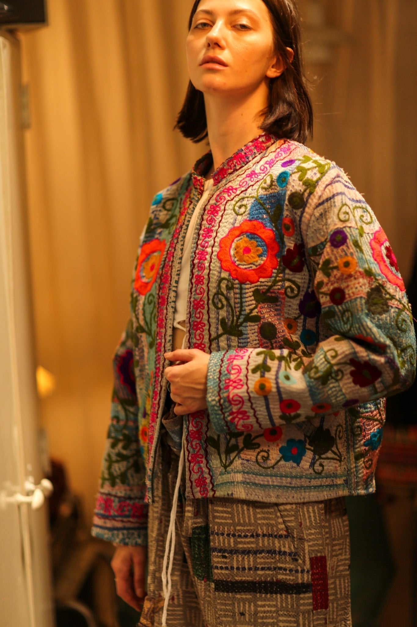 EMBROIDERED JACKET LIBBY - MOMO STUDIO BERLIN - Berlin Concept Store - sustainable & ethical fashion