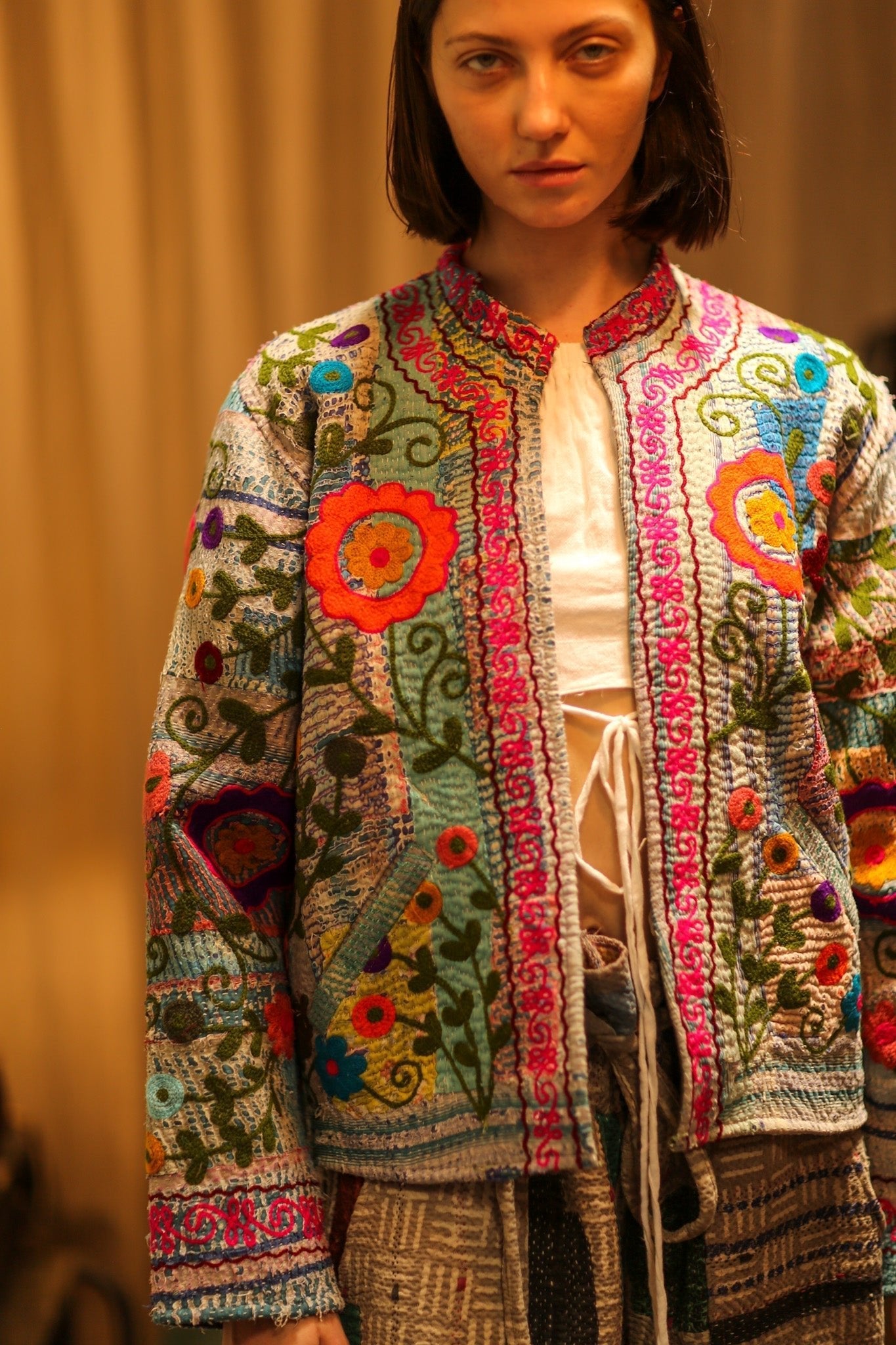 EMBROIDERED JACKET LIBBY - MOMO STUDIO BERLIN - Berlin Concept Store - sustainable & ethical fashion