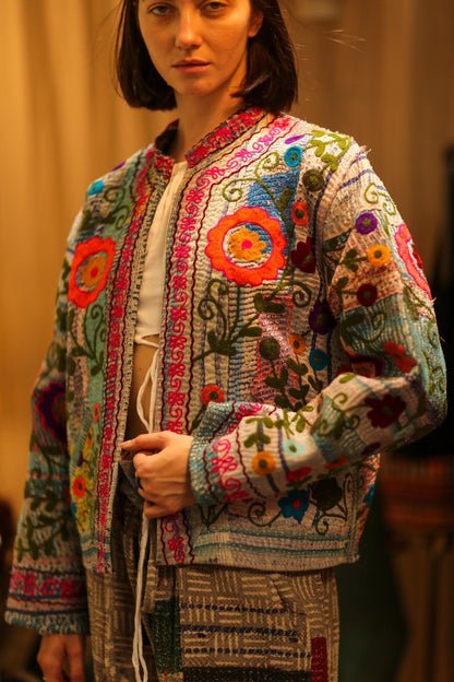 EMBROIDERED JACKET LIBBY - MOMO STUDIO BERLIN - Berlin Concept Store - sustainable & ethical fashion