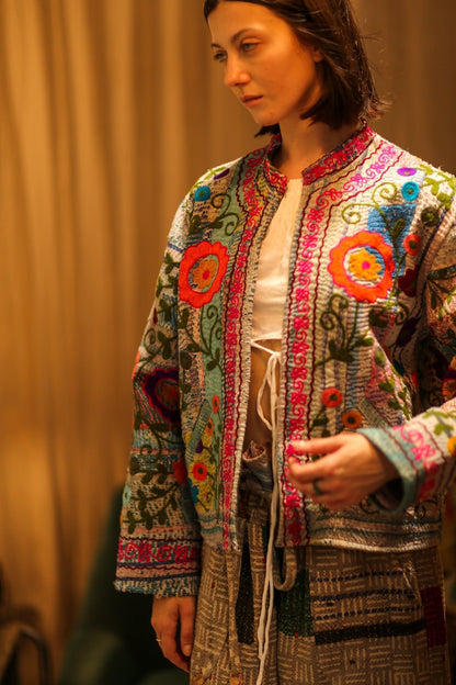 EMBROIDERED JACKET LIBBY - MOMO STUDIO BERLIN - Berlin Concept Store - sustainable & ethical fashion
