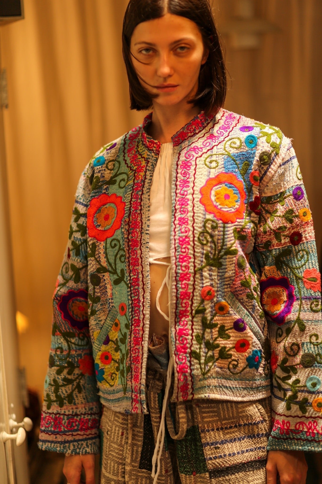 EMBROIDERED JACKET LIBBY - MOMO STUDIO BERLIN - Berlin Concept Store - sustainable & ethical fashion