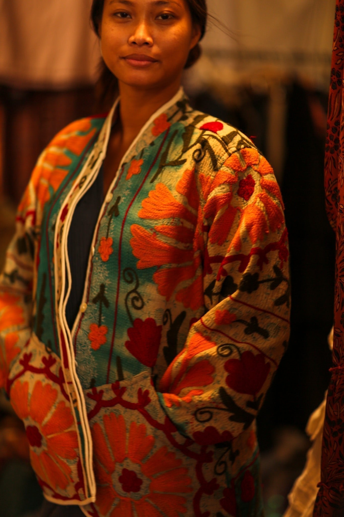 EMBROIDERED KANTHA JACKET VINCE - MOMO STUDIO BERLIN - Berlin Concept Store - sustainable & ethical fashion