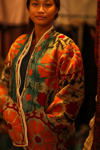 EMBROIDERED KANTHA JACKET VINCE - MOMO STUDIO BERLIN - Berlin Concept Store - sustainable & ethical fashion