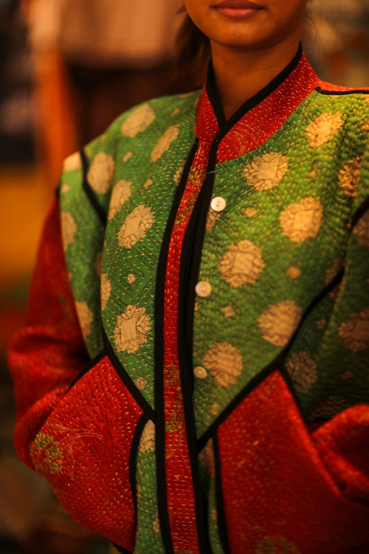 EMBROIDERED KANTHA JACKET WINU - MOMO STUDIO BERLIN - Berlin Concept Store - sustainable & ethical fashion