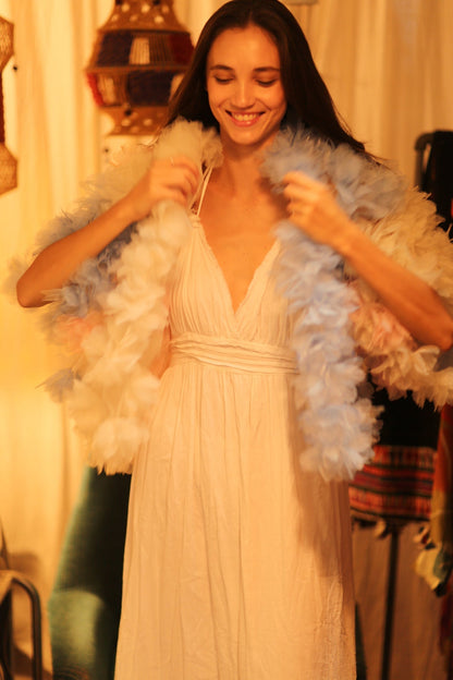 FEATHER FRILL KIMONO MARILYN - MOMO STUDIO BERLIN - Berlin Concept Store - sustainable & ethical fashion