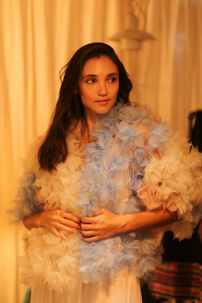 FEATHER FRILL KIMONO MARILYN - MOMO STUDIO BERLIN - Berlin Concept Store - sustainable & ethical fashion