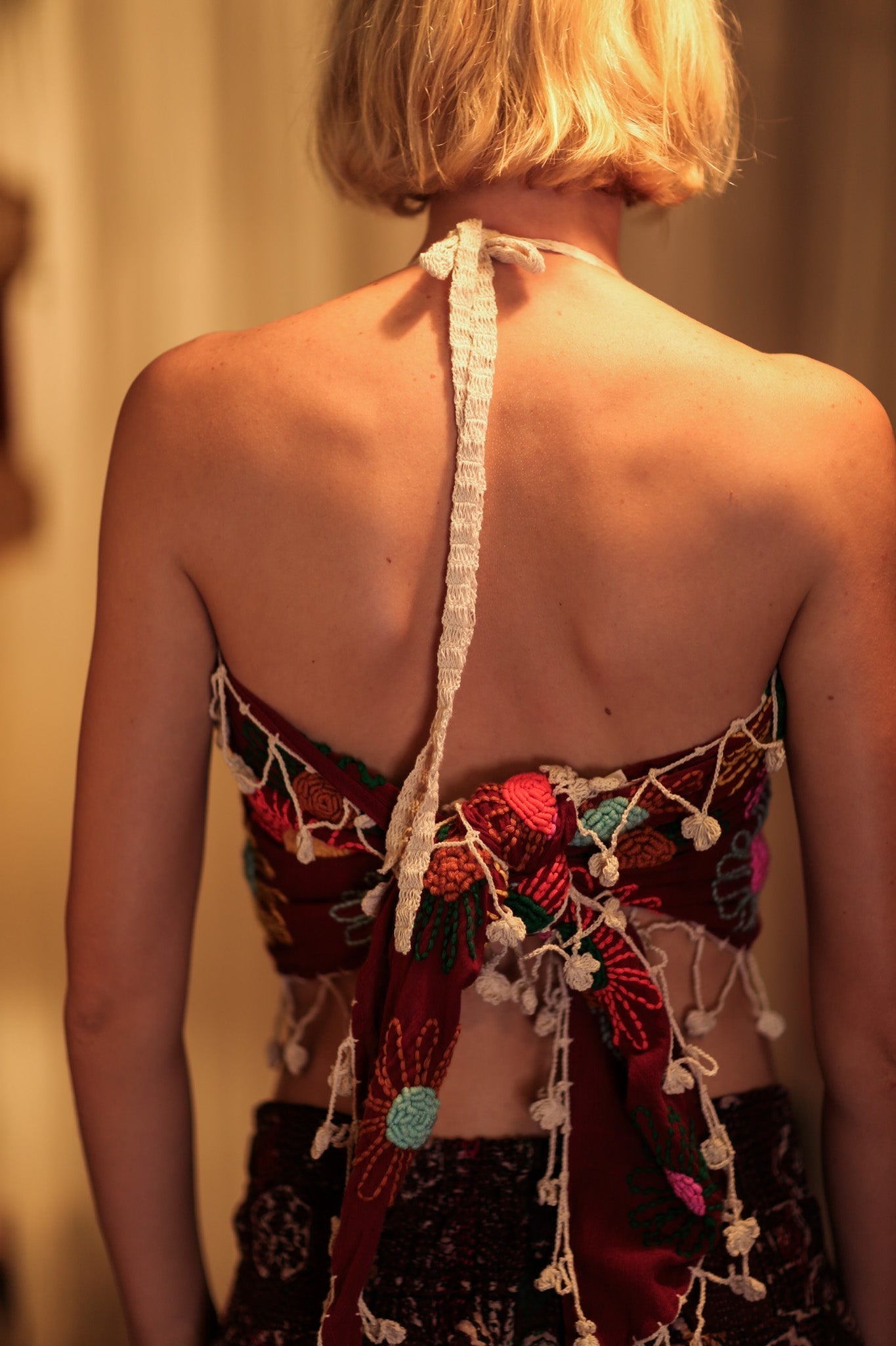 FLORA EMBROIDERED TOP - MOMO STUDIO BERLIN - Berlin Concept Store - sustainable & ethical fashion