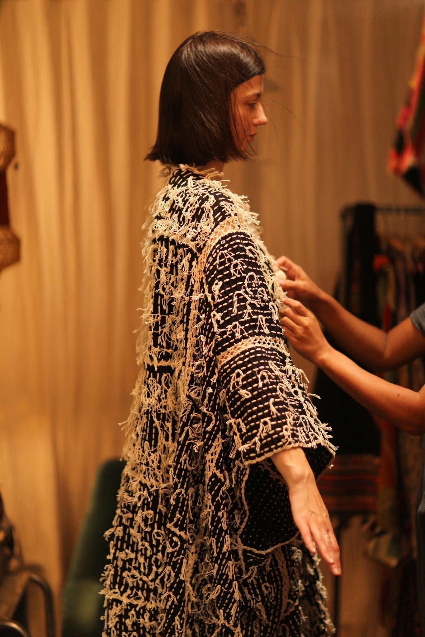 FRINGE KIMONO MATRIXA - MOMO STUDIO BERLIN - Berlin Concept Store - sustainable & ethical fashion