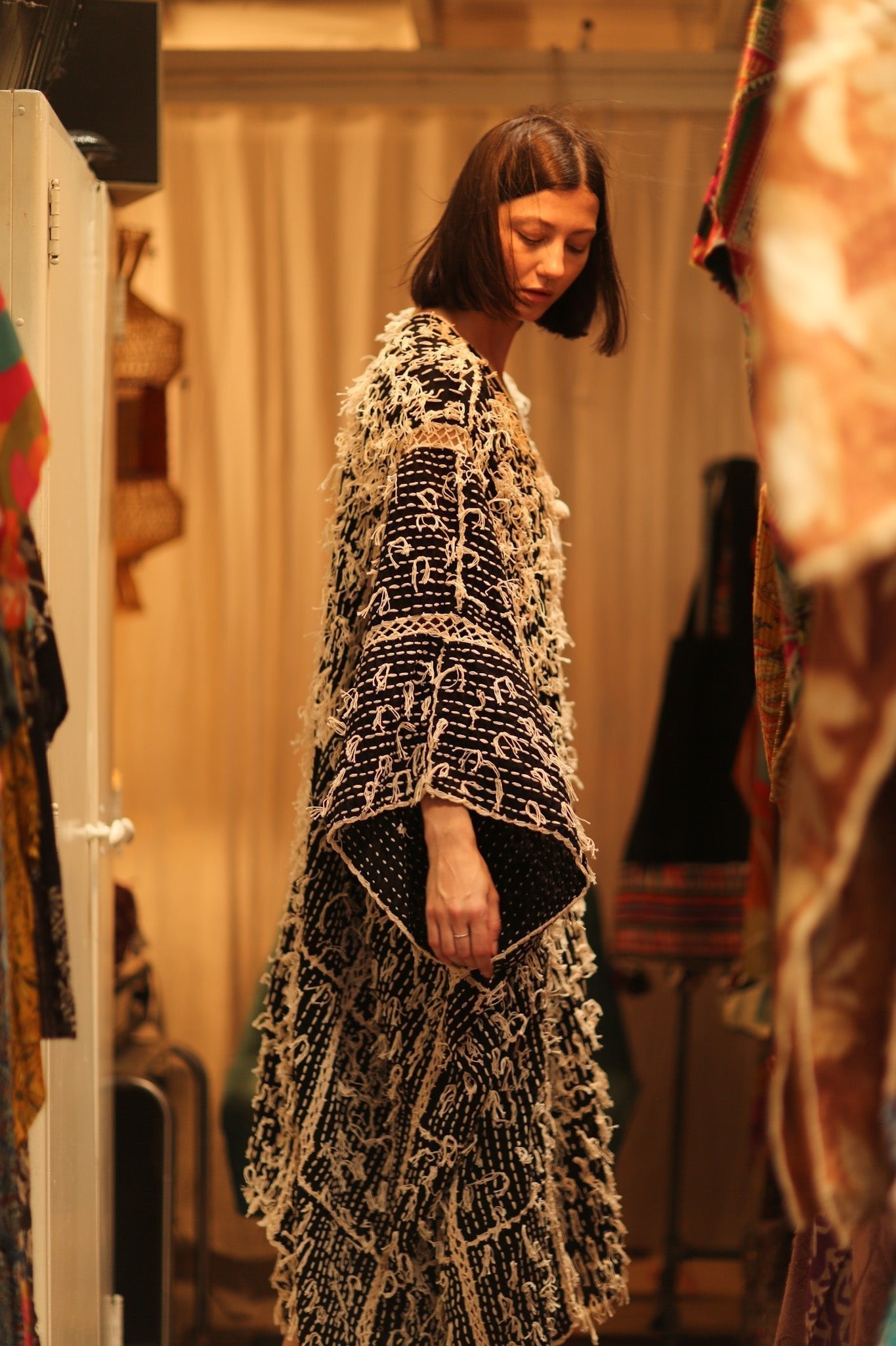 FRINGE KIMONO MATRIXA - MOMO STUDIO BERLIN - Berlin Concept Store - sustainable & ethical fashion