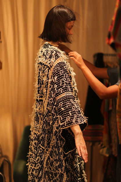 FRINGE KIMONO MATRIXA - MOMO STUDIO BERLIN - Berlin Concept Store - sustainable & ethical fashion