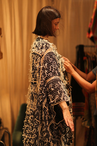 FRINGE KIMONO MATRIXA - MOMO STUDIO BERLIN - Berlin Concept Store - sustainable & ethical fashion