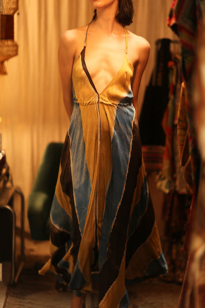 HAND BLOCK PRINT MAGIC DRESS HANNAH SOHO EDIT - MOMO STUDIO BERLIN - Berlin Concept Store - sustainable & ethical fashion