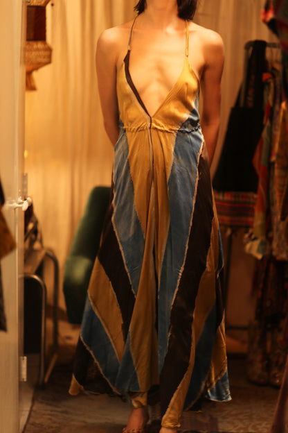 HAND BLOCK PRINT MAGIC DRESS HANNAH SOHO EDIT - MOMO STUDIO BERLIN - Berlin Concept Store - sustainable & ethical fashion