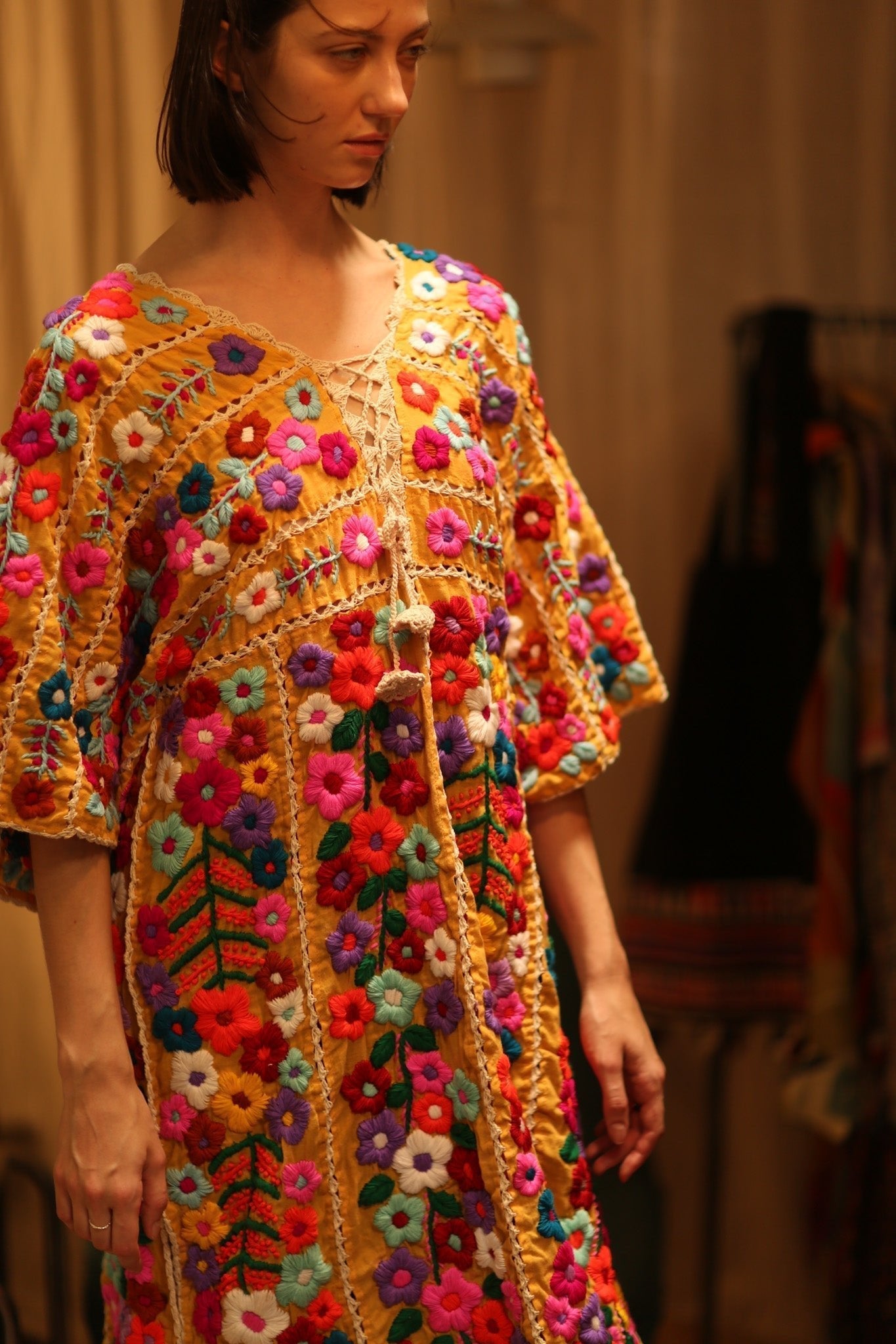 HEAVY EMBROIDERED KAFTAN ANTHARA - MOMO STUDIO BERLIN - Berlin Concept Store - sustainable & ethical fashion