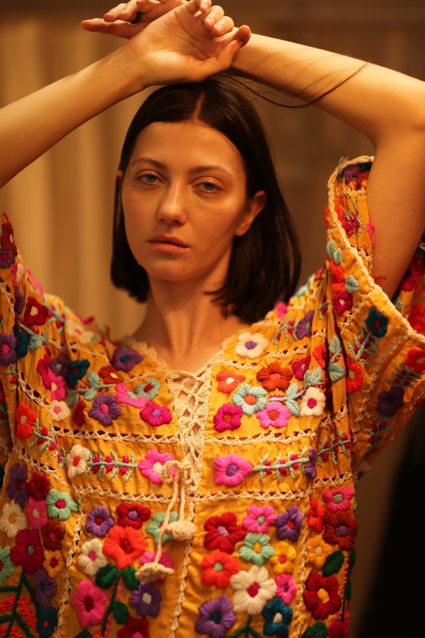 HEAVY EMBROIDERED KAFTAN ANTHARA - MOMO STUDIO BERLIN - Berlin Concept Store - sustainable & ethical fashion