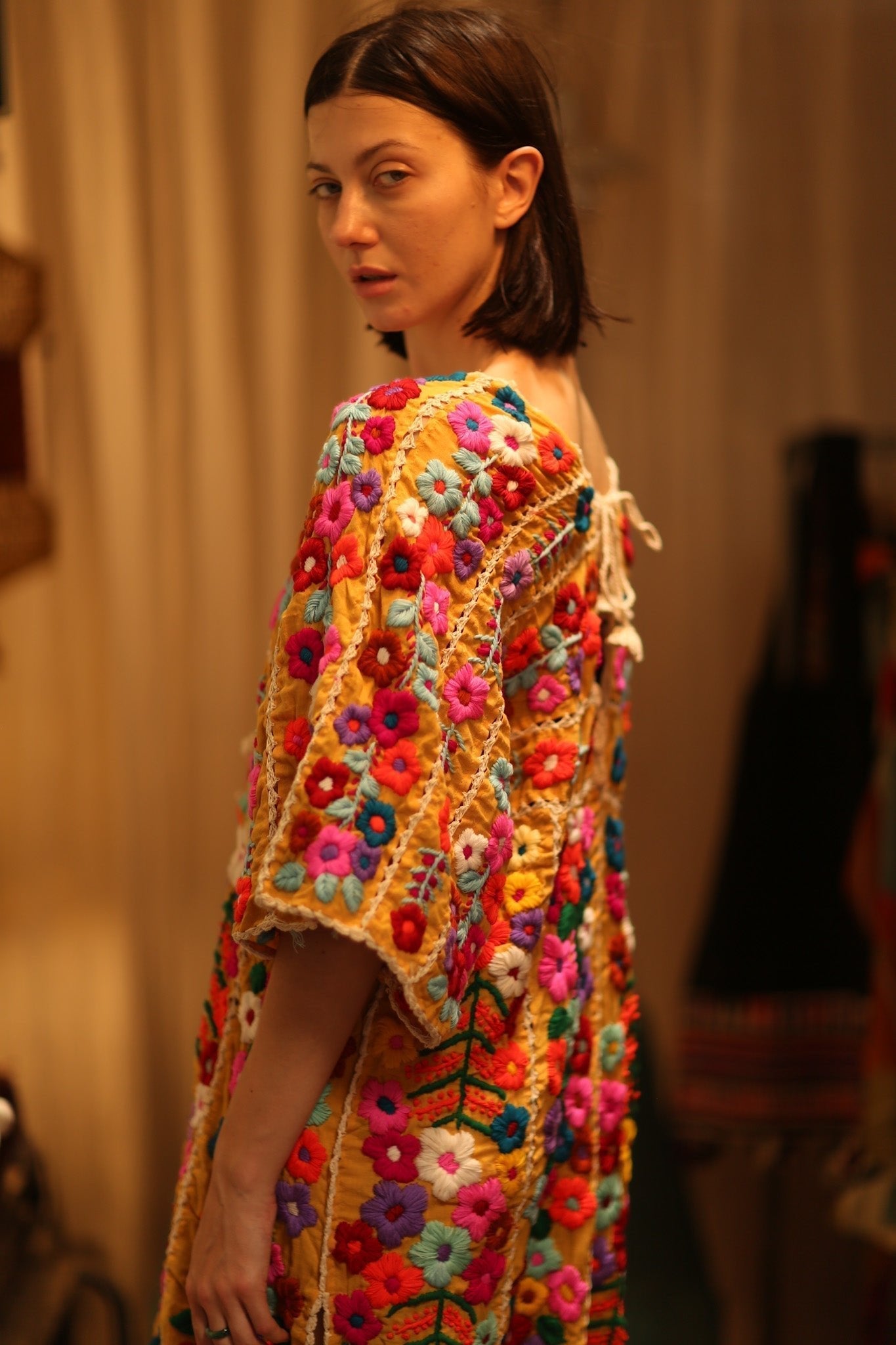HEAVY EMBROIDERED KAFTAN ANTHARA - MOMO STUDIO BERLIN - Berlin Concept Store - sustainable & ethical fashion