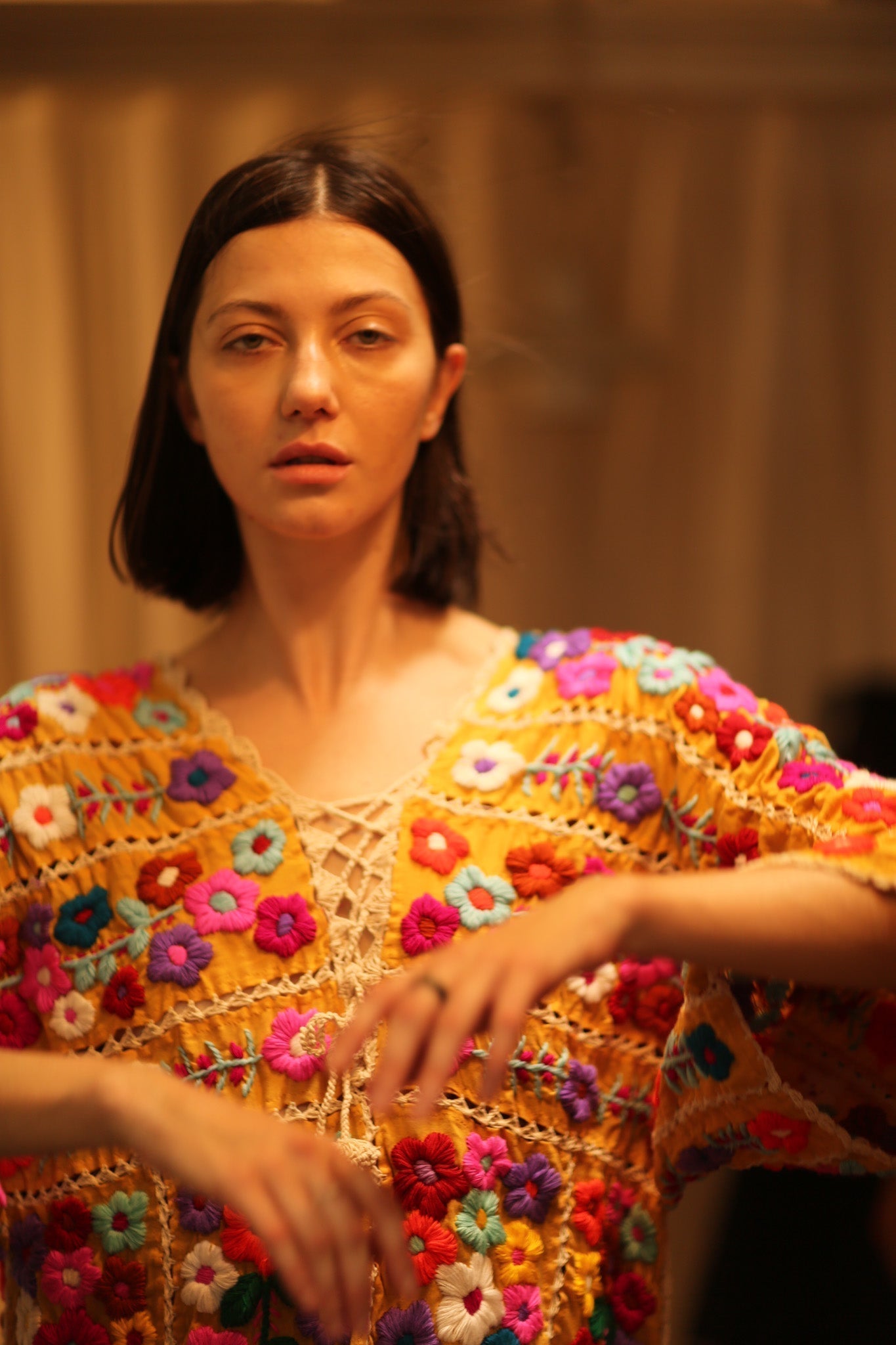 HEAVY EMBROIDERED KAFTAN ANTHARA - MOMO STUDIO BERLIN - Berlin Concept Store - sustainable & ethical fashion