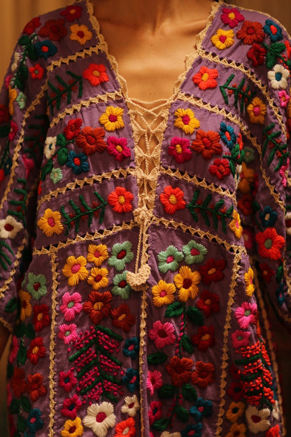 HEAVY EMBROIDERED KAFTAN ANTHARA - MOMO STUDIO BERLIN - Berlin Concept Store - sustainable & ethical fashion