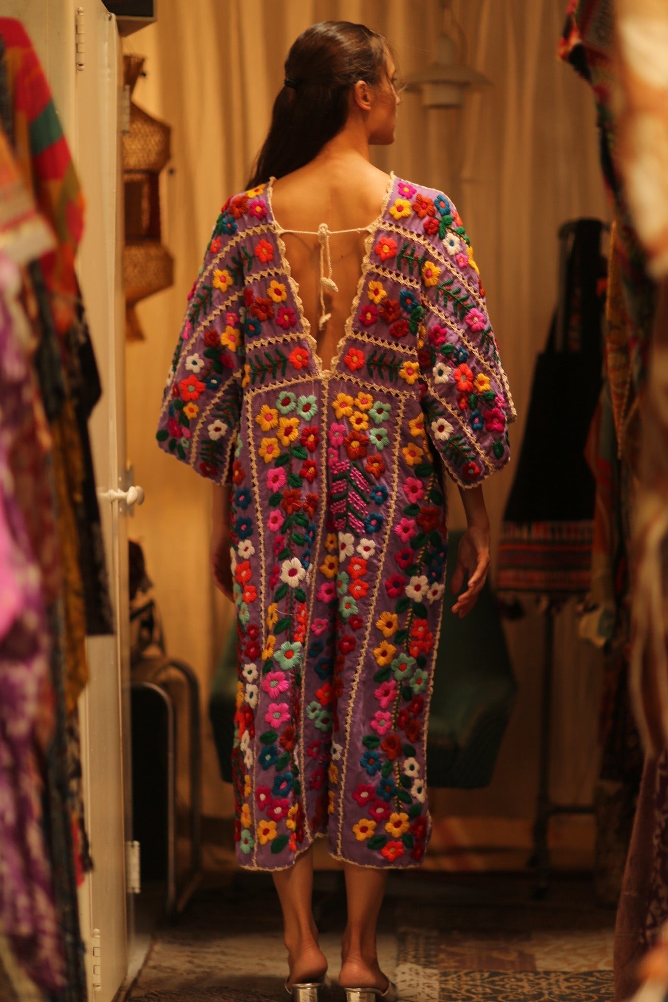 HEAVY EMBROIDERED KAFTAN ANTHARA - MOMO STUDIO BERLIN - Berlin Concept Store - sustainable & ethical fashion