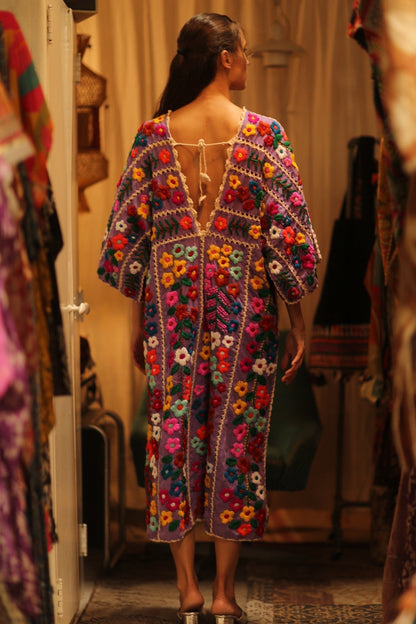 HEAVY EMBROIDERED KAFTAN ANTHARA - MOMO STUDIO BERLIN - Berlin Concept Store - sustainable & ethical fashion