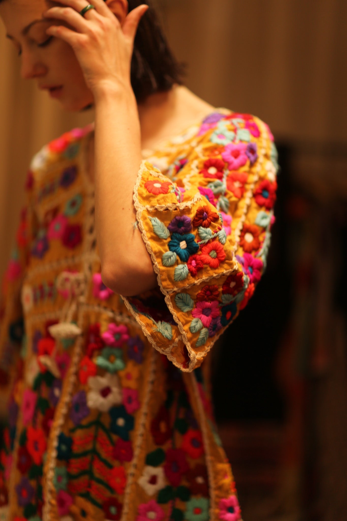 HEAVY EMBROIDERED KAFTAN ANTHARA - MOMO STUDIO BERLIN - Berlin Concept Store - sustainable & ethical fashion